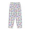 thumbnail image 4 of Kdxio Women's Comfy Stretch Butterflies on Polka DotsPrint Drawstring Pajama Pants-X-Large, 4 of 9