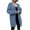 Blue, variant on Long Cardigans for Women Trendy Long Sleeve Knitted Long Pattern Cardigan Sweater Coat Red