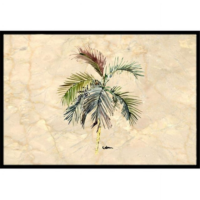 Carolines Treasures 8483MAT 18 x 27 In. Palm Tree Indoor or Outdoor Mat
