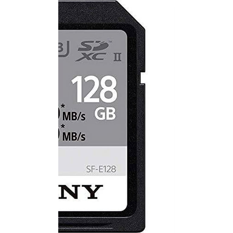 Sony SF-E Series SF-E128 - Flash memory card - 128 GB - UHS-II U3 