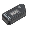 thumbnail image 3 of Motorcycle Hour Meter, Maintenance Reminder High Accuracy Timer Function Black RPM Counter  For Lawn Mower For Dirt Bike, 3 of 8