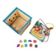 thumbnail image 2 of Juguete de cubo de actividades para niños de madera, Cubo de actividades de madera para bebés Juguete de cubo de actividades para bebés Juguetes educativos de aprendizaje Rendimiento probado, 2 of 8