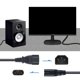 thumbnail image 4 of Universal Cord Male to Female Cable C14 to C7 Conversion Cord Electrical Cord PVC Power Adapters Easy Connection Cable, 4 of 4