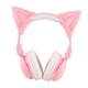 thumbnail image 5 of Auriculares Estéreo Con Y Oreja De Gato, Bonitos Auriculares Estéreo Con Micrófono Integrado De Alta Sensibilidad, Auriculares LED Ajustables Para Niños Con Cable De, 5 of 7