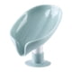 thumbnail image 2 of Soporte para jabonera en apariencia , soporte para jabonera con drenaje automático, no perforado, soporte para bar jabón de limpiar para , Azul perfecl Plato de soporte de jabón, 2 of 8