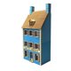 thumbnail image 4 of 1/35 Ho Scale Cafe Building Modelo ensamblado Escena de arquitectura inneractiva para la arquitectura Modelo de la mesa de arena de micro paisajismo 19.5CMX11.5CMX44.6cm, 4 of 9