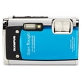 thumbnail image 2 of Olympus Stylus 6020 14 Megapixel Compact Camera, Blue, 2 of 5