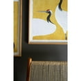 thumbnail image 4 of Kalalou Inc Set 2 Framed Prints Under Glass -Black White And Red Herons, 4 of 7