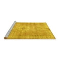 thumbnail image 2 of Ahgly Company Machine Washable Indoor Rectangle Persian Yellow Traditional Area Rugs, 3' x 5', 2 of 4