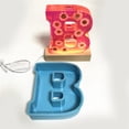 thumbnail image 5 of X Molde de letras 3d A ~ z, Moldes de resina epoxi Diy, molde para velas, herramienta de fabricación de yeso, 5 of 5