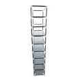 thumbnail image 5 of Ktaxon 10 Tiers Shoe Rack with Dustproof Cover Closet, Shoe Storage Cabinet Organizer Gray, 5 of 7