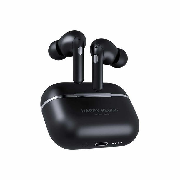 Happy Plugs Air 1 Zen True Wireless Headphones Black Bluetooth