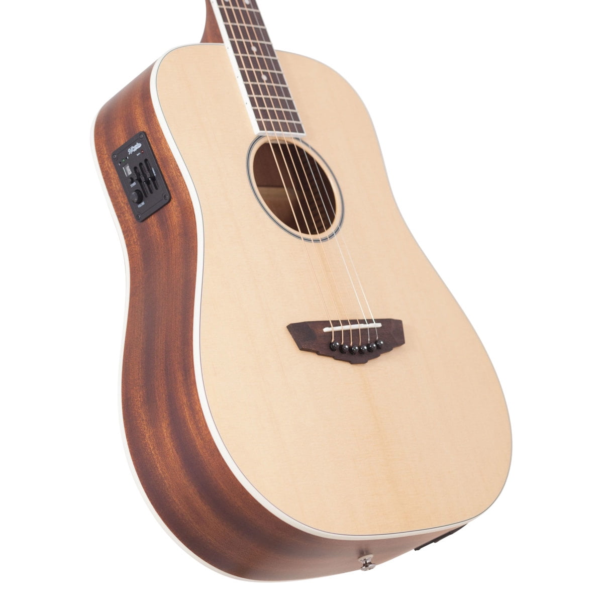 D'Angelico Premier Niagra Acoustic-Electric Guitar - Natural Spruce