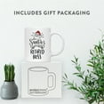 thumbnail image 4 of Koyal Wholesale Santa Claus Ceramic Coffee Mug, Santa's Favorite Retired Boss, 4 of 5