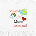thumbnail image 4 of Inktastic Someone in Maine Loves Me Girls Toddler Dress, 4 of 5