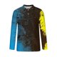 thumbnail image 4 of Camiseta de manga larga con cuello vuelto para hombre a la moda, blusa con estampado de otoño, camiseta informal Pompotops  oipoqjl50244, 4 of 5