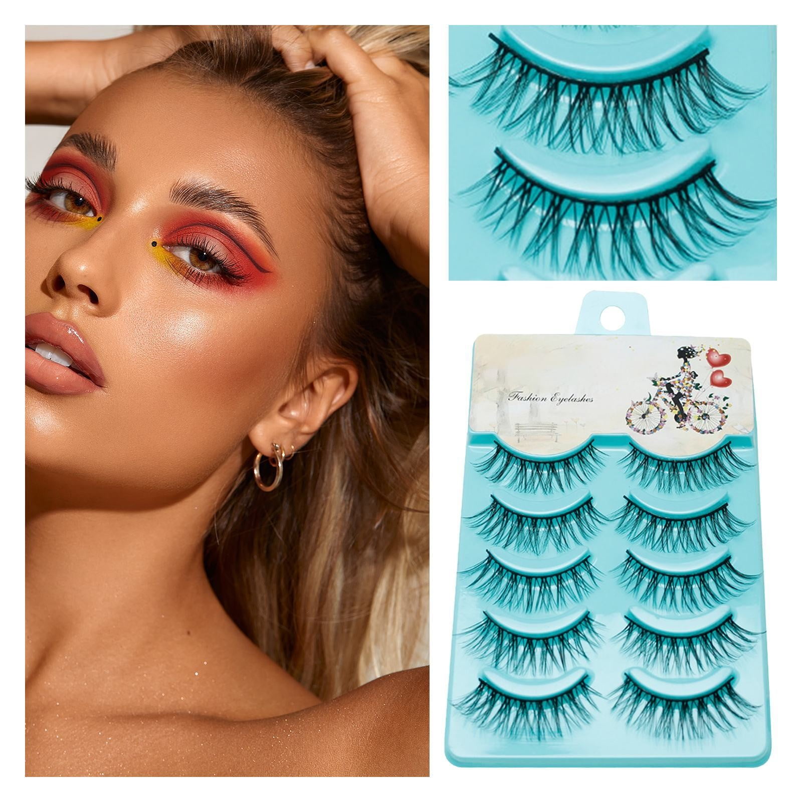 Yinguo Eyelashes 8d Style Natural Look Eyelashes Handmade Thin False