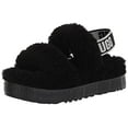 thumbnail image 2 of UGG Women's OH FLUFFITA Slipper, Black, 8, 2 of 2