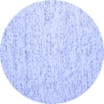 thumbnail image 1 of Ahgly Company Indoor Round Abstract Blue Contemporary Area Rugs, 5' Round, 1 of 4