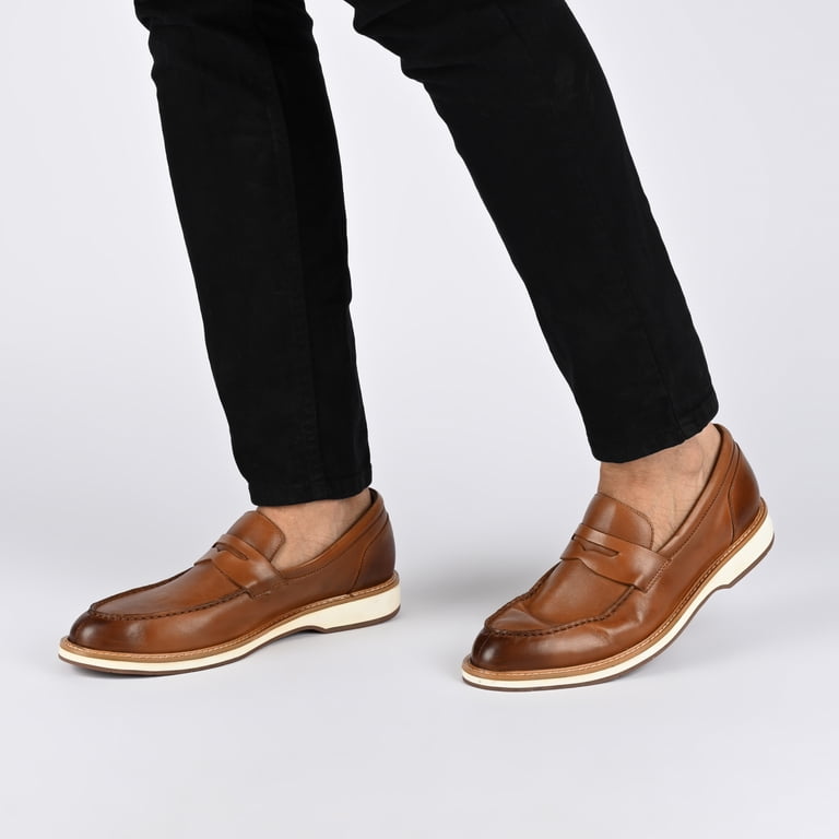 Thomas & Vine Mens Watkins Slip-on Penny Loafer, Widths  display picture 1