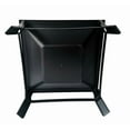 Mainstays Greyson 30” Square Wood Burning Fire Pit with Mesh Screen