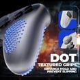 thumbnail image 3 of FANZC-PlayVital Silicone Cover Skin for Nintendo Switch 2 Pro Controller \u2013 3D Studded Edition Anti-Slip Grip Protector Case for Switch 2 Pro with Back Button Cap & Thumb Grips - Clear White, 3 of 4