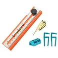 thumbnail image 5 of Woodworking Marking Ruler Multifunctional Precise Horizontal Bubble Positioning Tool Adjustable with Measuring Ruler, 5 of 8