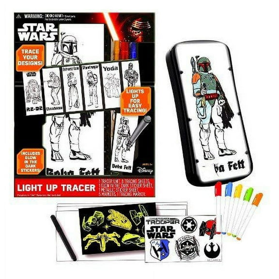 Star Wars Light Up Fun Tracer - Multi-Colored TRG
