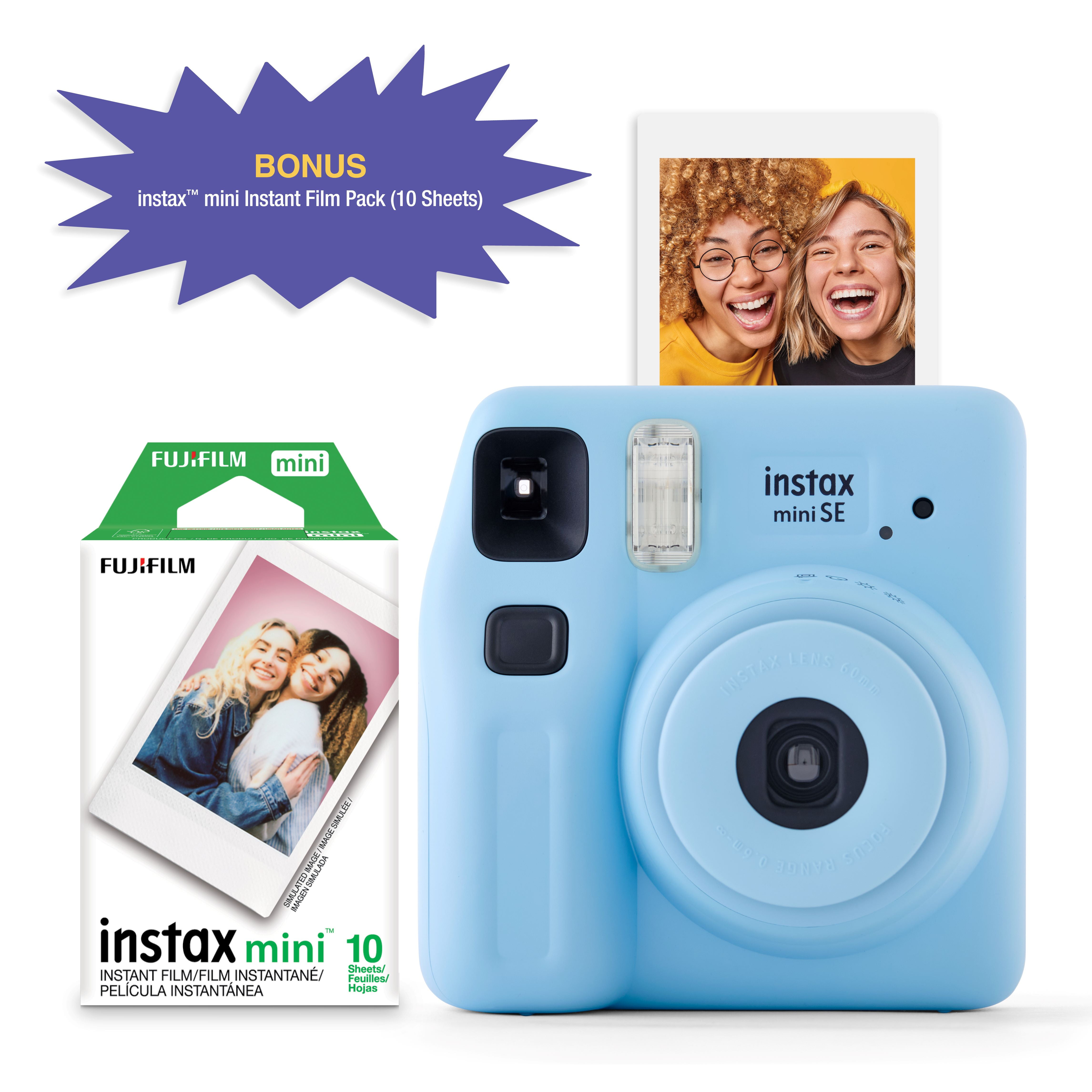 Fujifilm instax Mini SE Instant Camera with Bonus 10 pack Mini