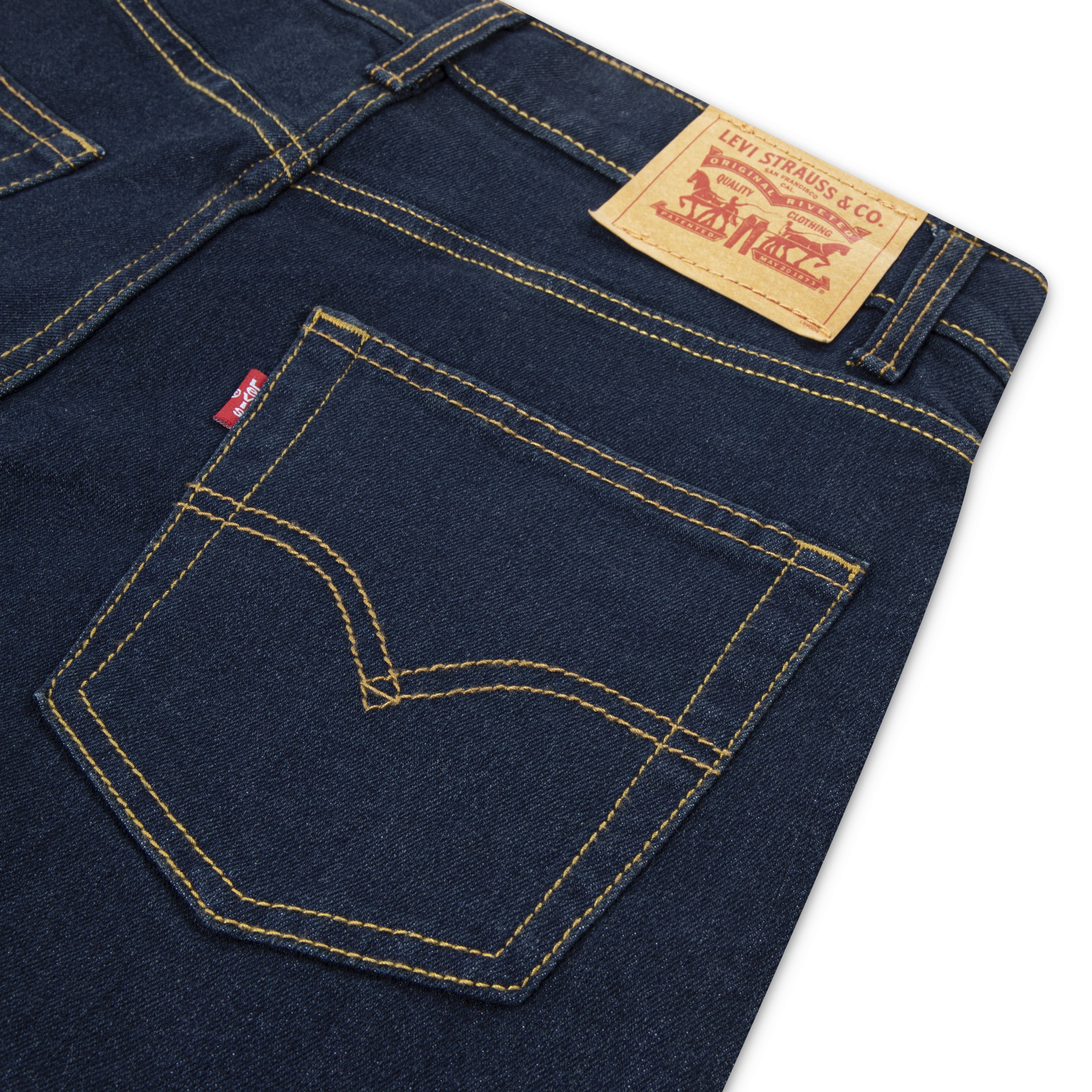 Levi Boys Loose Straight Fit Denim Jeans, Sizes 8-20