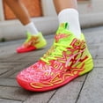 thumbnail image 3 of Unisex Basketball Shoes with Breathable Mesh Cushioning Rebound anti Slip and Wear-resistant Sports Training Shoes, 3 of 7