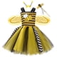 thumbnail image 2 of Bebé Invierno Ropa Niñas Malla Princesa Vestido sin Mangas A-Line para Fiesta Vestido Papel de Payaso de Halloween Cos Play Rendimiento, 2 of 9