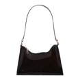 thumbnail image 1 of Sywqhk Bolso De Axila De Color Puro Transparente Para Mujer Vintage, Bolsos Casuales Para Vagabundos (Negro) Sywqhk Para estrenar, 1 of 8