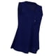 thumbnail image 4 of Camiseta sin mangas para mujer Sunnimix cuello en V azul M, 4 of 8