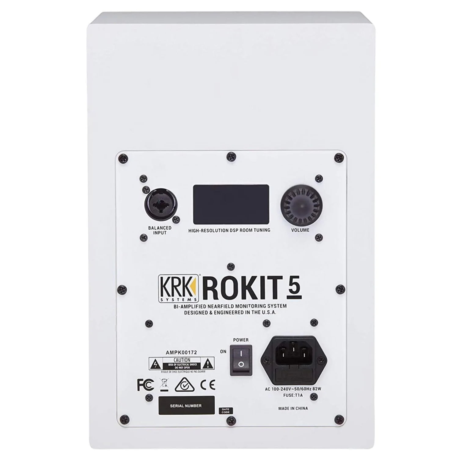 KRK ROKIT5G4WHITE 5 in. Studio Monitor, White