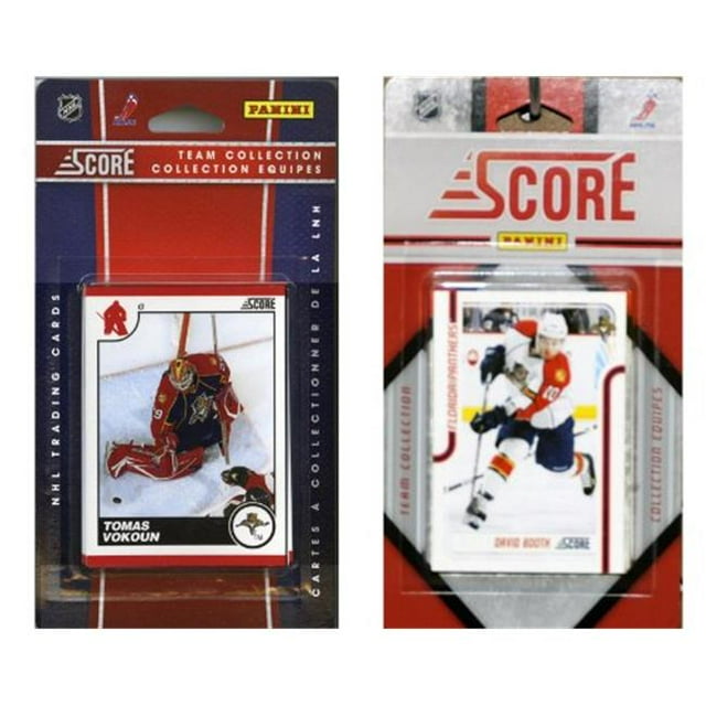 C & I Collectables FLAPAN2TS NHL Florida Panthers Licensed Score 2 Team Sets
