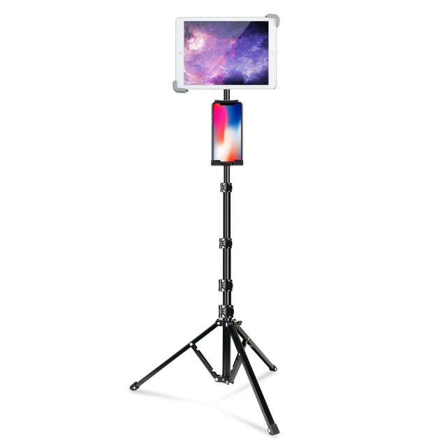 Soporte para trípode Elitehood para iPad de 65 pulgadas, altura ajustable