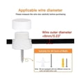 thumbnail image 4 of Pack Hook For Ceiling Hanging Light Ceiling Hooks For Hanging Lights White Pendant Light Hanging Ho, 4 of 5