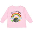 thumbnail image 3 of Inktastic Gigi's Treasure St. Patrick's Day Rainbow and Gold Boys or Girls Long Sleeve Toddler T-Shirt, 3 of 5