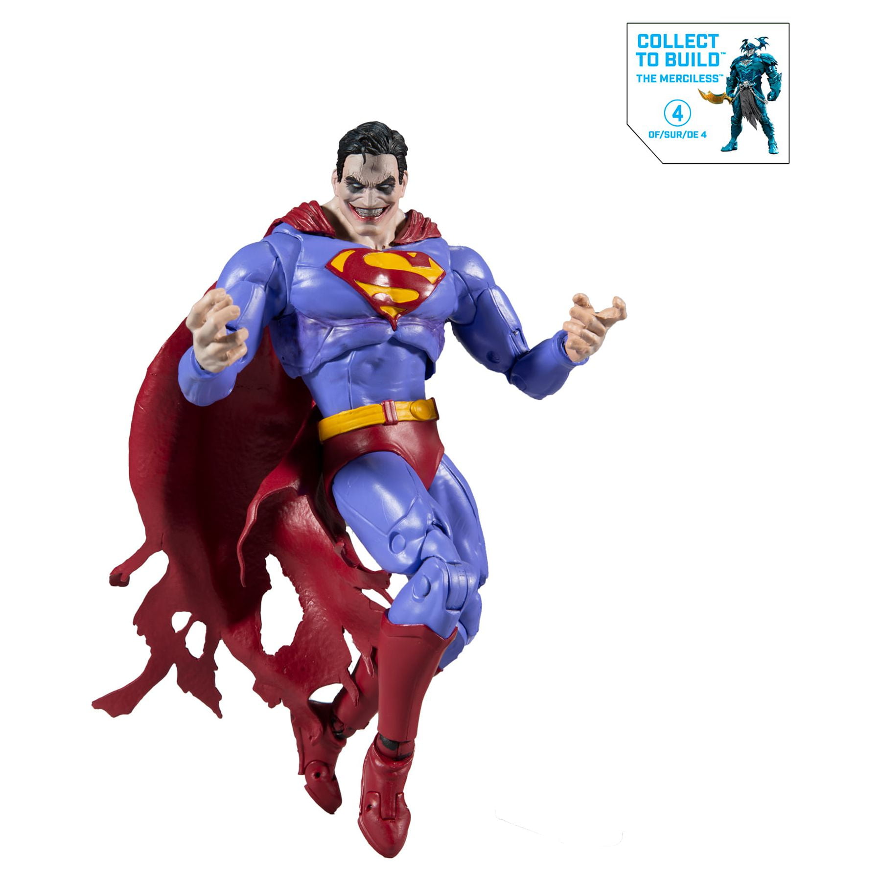 DC Universe Comics Superman Figures Lot of 5 + 1 Damaged See Pics Mixed Lot