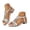 Silver, variant on Women's Sparkly Flat Sandals Dressy Bohemian Braided Strap Low Heel Summer Beach Wedding Shoes for Bride Bridesmaids (Black,6)