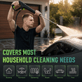 thumbnail image 3 of Pressure Washer 4500PSI 3.2GPM Power Washer with Smart Control and 15 Levels of Adjustment Power Washer Powerd for Car Wash, Home, Fence, Yard, Outdoor, Siding, Pool, Brick Cleaning, 3 of 7