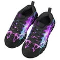 thumbnail image 3 of Pzuqiu Galaxy Butterfly Kids Girls Running Sneakers Size 11 Breathable Tennis Walking Shoes Lace Up Athletic Shoes Outdoor Sport Shoes, 3 of 7