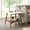 Off-White+Pecan + Wood+2, variant on DIANJIE Two Tone Off White Pecan Wood Coffee Table 48 Inch Solid Wood Frame MDF Top With Lower Storage Shelf For Living Room Easy Assembly