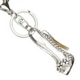 thumbnail image 4 of Xingzhi High Heel Shoe Keychain Rhinestone Crystal Purse Crystal Purse Car Key Chain Car Key Chain Gift Girl Bag Decorative Alloy Keyring, 4 of 6