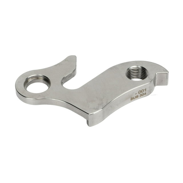 Gancho trasero de bicicleta con tornillo, patilla de cambio trasera de bicicleta de acero inoxidable para bicicletas de montaña y carretera YUNYI BRAND Deportes