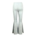 thumbnail image 3 of Chbgutlmr Flare Leggings for Women Plus Size Elastic Waist Casual Comfy Gym Athletic Boot Cut Trousers, 3 of 5