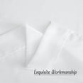 thumbnail image 6 of White Sheer Curtains & Drapes 96 inches Long for Living Room - Grommet Top Solid Lightweight & Airy Gauzy Window Treatments with Light Filtering for Bedroom, 2 Panels, W54 x L96, 6 of 7