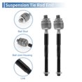 thumbnail image 3 of Kit de extremos de barra de dirección interior frontal de 2 Pcs para suspensión y dirección para Ford Fusion y Lincoln Nautilus, 3 of 3