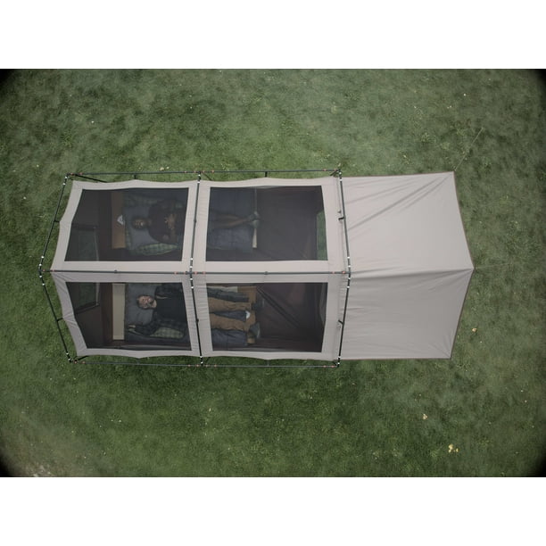 Ozark Trail 6 Person Lodge Tent with Front Awning - Walmart